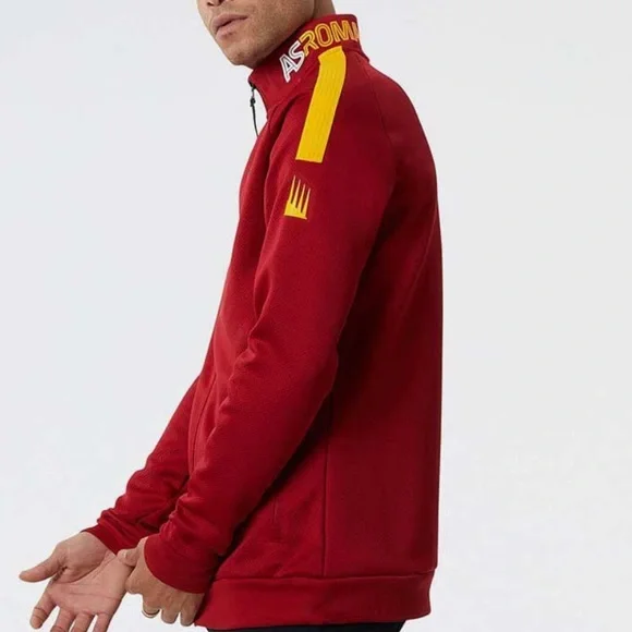 New Balance AS Roma Maroon Jacket - Picture 7 of 9